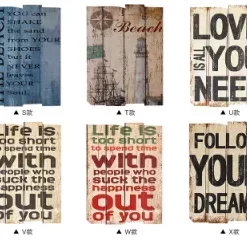 Schild mit Gravur als Erinnerung an Reisen