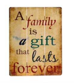 Schieferschild-Optik auf Holz graviert