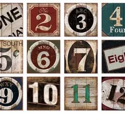 Graviertes Holzschild für Campingplatz oder Hütte