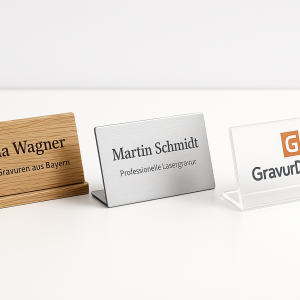 Benutzerdefiniertes Namensschild