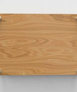 Modularer Werbeständer mit Logo individuell graviert für wechselnde Inhalte