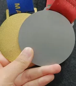 Laufmedaille mit Namensgravur