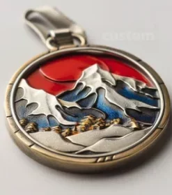 Moderne Acrylmedaille für Firmen-Events