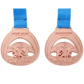 Wertige Holzmedaille mit Logo-Gravur