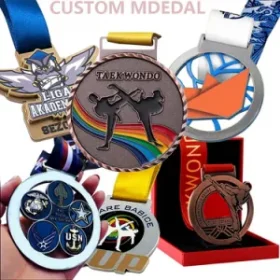 Urkundenmedaille zur Übergabe