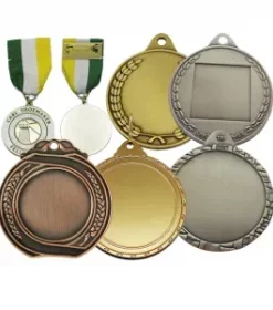 Teilnahmemedaille mit Wunschfarbe