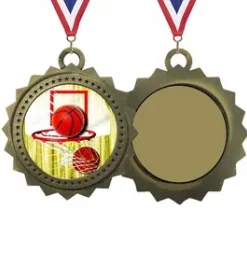 Metallische Auszeichnung mit Symbolik