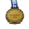 Goldmedaille mit reflektierender Oberfläche
