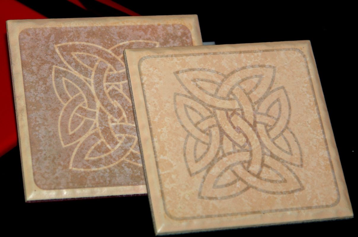 Lasergravur auf Keramik