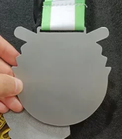 Vereinswettbewerb Medaille mit Textgravur