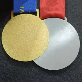 Bambusmedaille mit nachhaltigem Finish