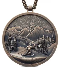 Outdoor-Medaille für Naturprojekte