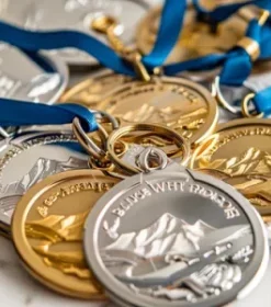 Pokalauszeichnung in Medaillenform