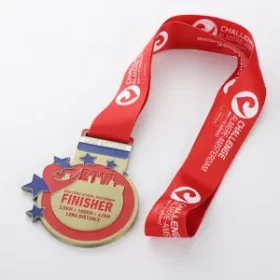 Runde Pokalmedaille aus Acryl