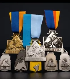 Projektabschlussmedaille mit Datum