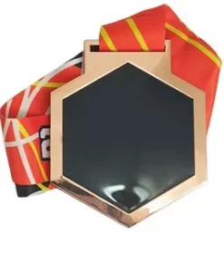 Kreative Acrylmedaille mit Lasercut