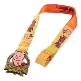 Teammedaille mit Gruppenname