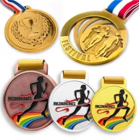 Bunte Abschlussmedaille für Kinder