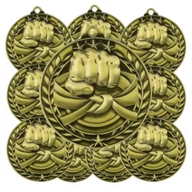 Holzplakette als Medaille