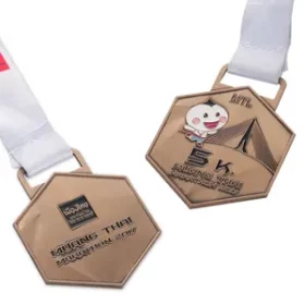 Lasergravurmedaille mit Clip