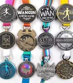 Acrylmedaille mit Designschnitt