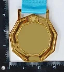 Preisplakette mit Textgravur