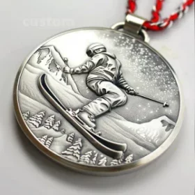 Kindermedaille mit Tiermotiv