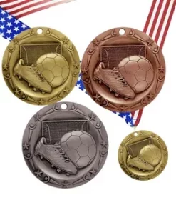 Gravierte Acrylmedaille mit Farbelement