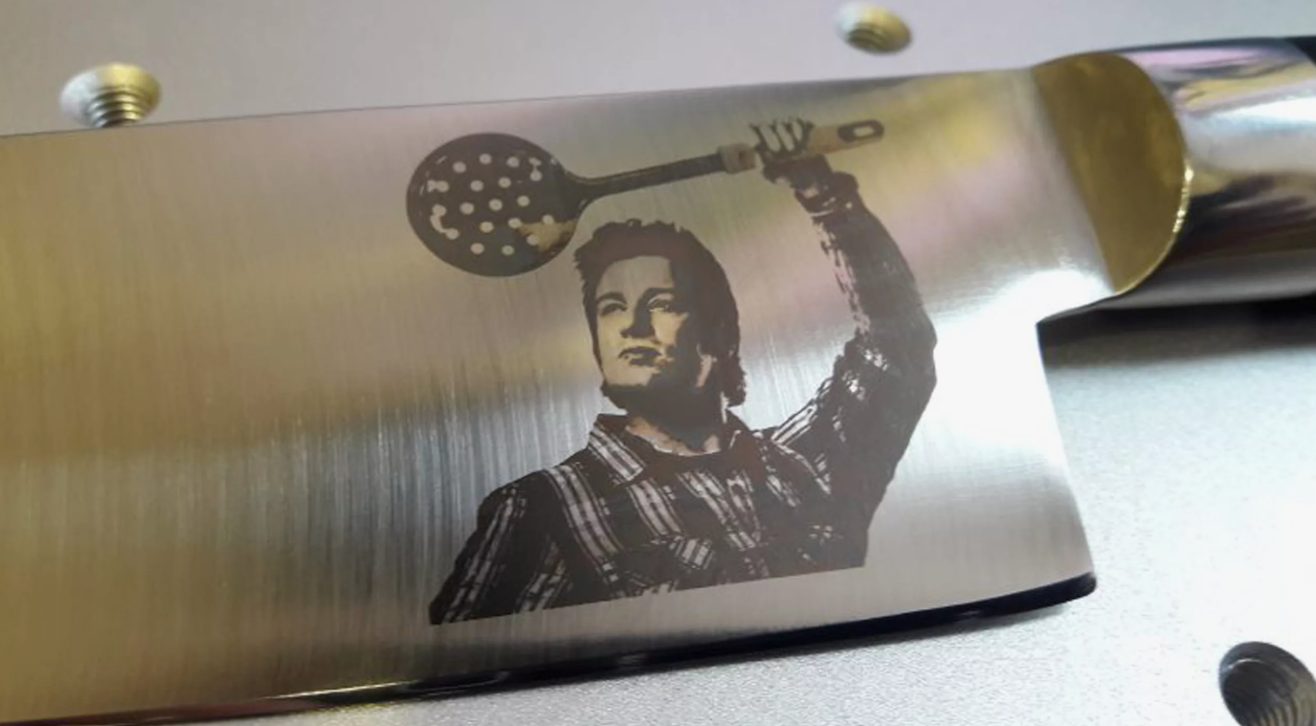 2Ideen für die Gravur auf Edelstahl