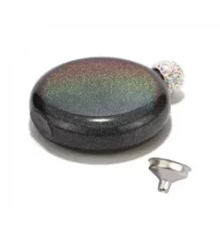 Edler Flachmann mit Logo Gravur – Individuelles Werbegeschenk für Firmenkunden