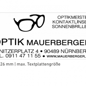 5204 stempel Professional, 56x26 mm