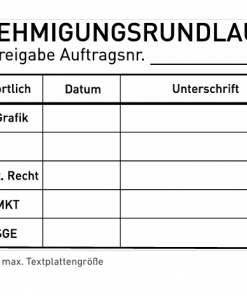 5211 stempel Professional, 85x55 mm