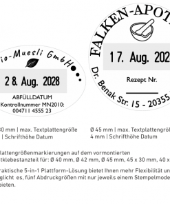 54045 stempel Professional, Ø 45 mm