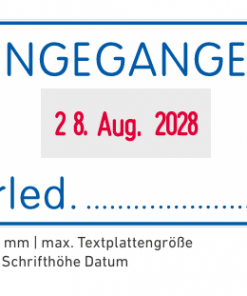 5460/L1 stempel Professional,  56 x 33 mm