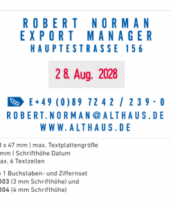 5485 stempel Professional, 68x47 mm