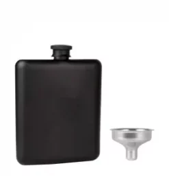 Eleganter Flachmann mit Wunschgravur – Edles Geschenk für besondere Momente