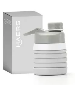 Werbeflasche aus Kunststoff – Faltbare Wasserflasche mit Logo personalisieren