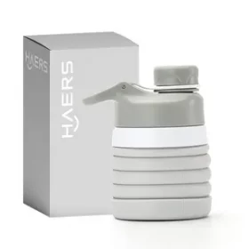 Werbeflasche aus Kunststoff – Faltbare Wasserflasche mit Logo personalisieren