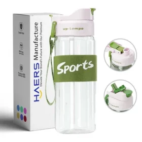 Plastikwasserflasche mit Logo Gravur – Ideal für Events und Promotion
