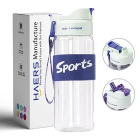 Gravierte Plastikwasserflasche – Praktische Lösung für Sport, Reisen und Outdoor