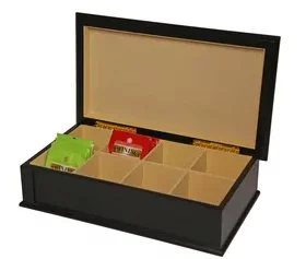Teebox aus Holz personalisieren – Individuelles Präsent für Weihnachten