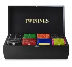 Personalisierte Holzbox für Tee mit Gravur – Geschenkidee für Teeliebhaber