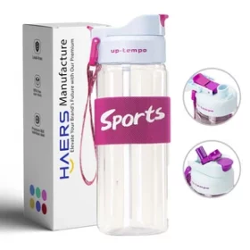 Plastikwasserflasche mit Gravur personalisiert – BPA-freie Flasche für Sportvereine