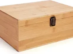 Teebox aus Holz mit individueller Gravur – Elegant und praktisch für Zuhause