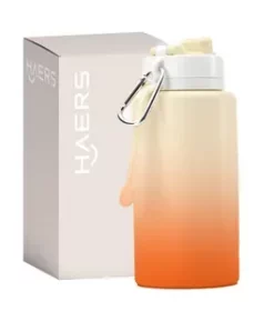 Faltbare Wasserflasche mit Logo – Individuelle Promotionartikel mit Gravur