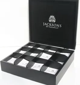 Premium Holzbox für Tee mit Gravur – Handgefertigt in Deutschland