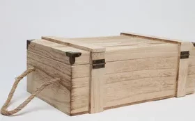 Holzbox für Wein mit Logo oder Text gravieren – Personalisierte Aufbewahrungsbox für Wein