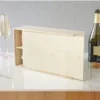 Hochwertige Geschenkbox aus Holz für Wein – Personalisierte Geschenkbox für besondere Momente