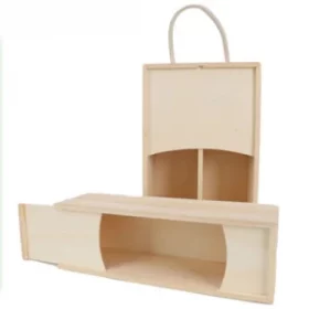 Elegante Holzbox für Weinflaschen – Nachhaltige Geschenkidee für Weinliebhaber