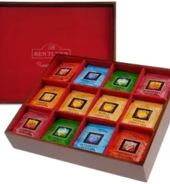 Edle Holz-Teebox mit Gravur – Luxuriöse Geschenkidee für Firmenkunden